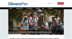 Desktop Screenshot of climateplan.org